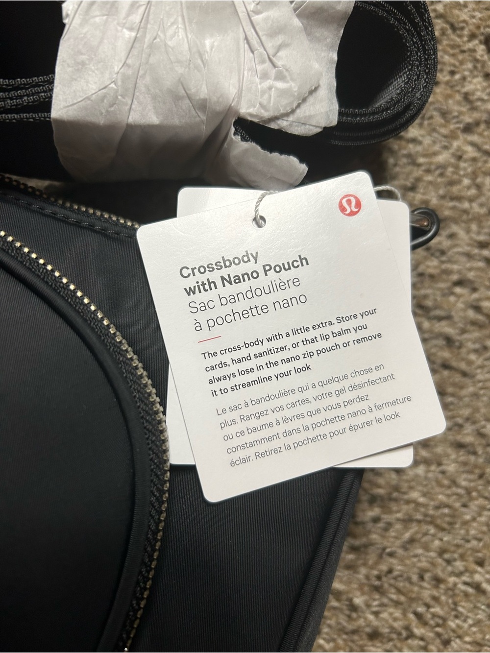 Lululemon crossbody with nano pouch - Picture 2 of 2
